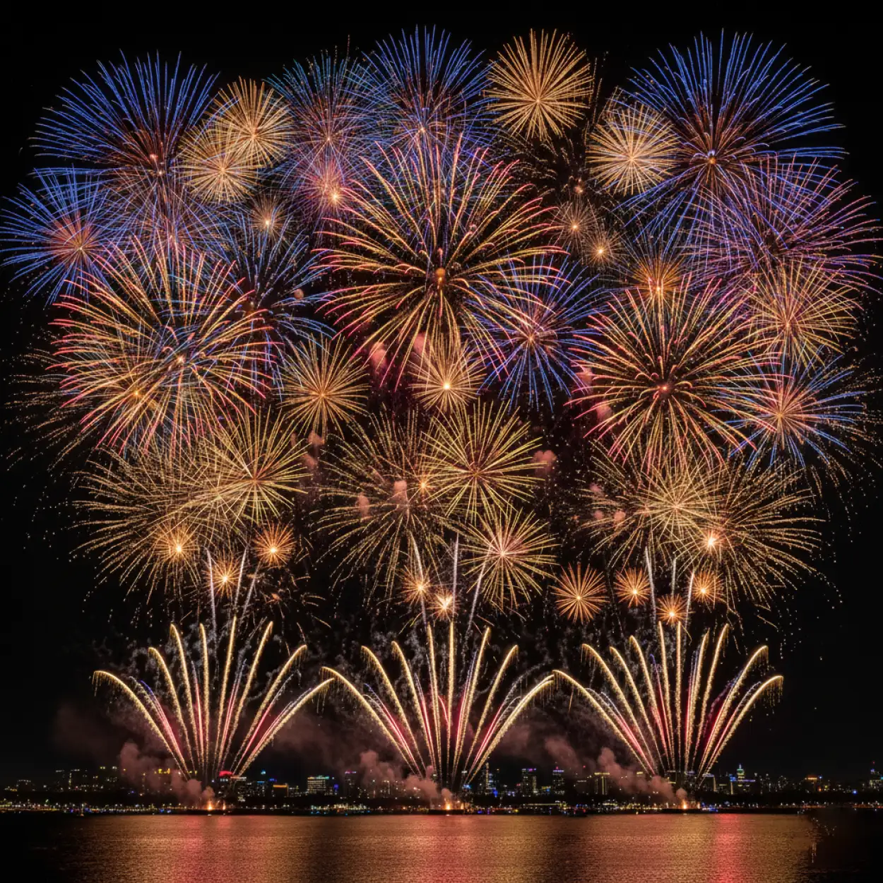new year fireworks background jpg
