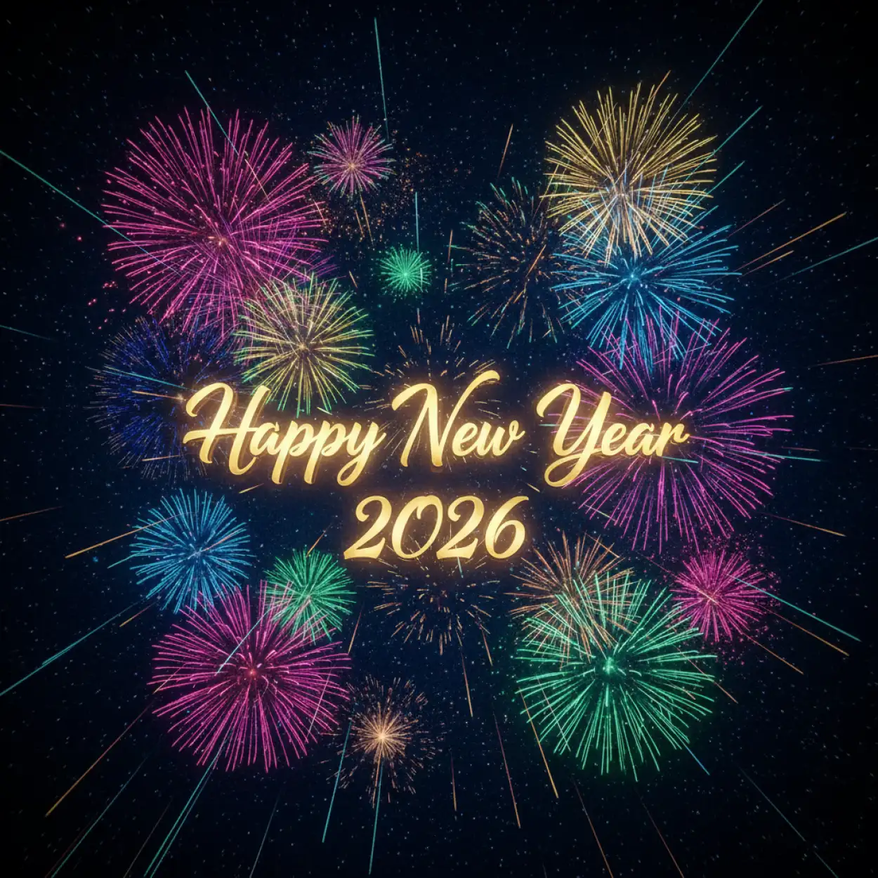 Free Download New Year Greeting Card For Kids 2026 - High Quality New Year Greeting Card Background