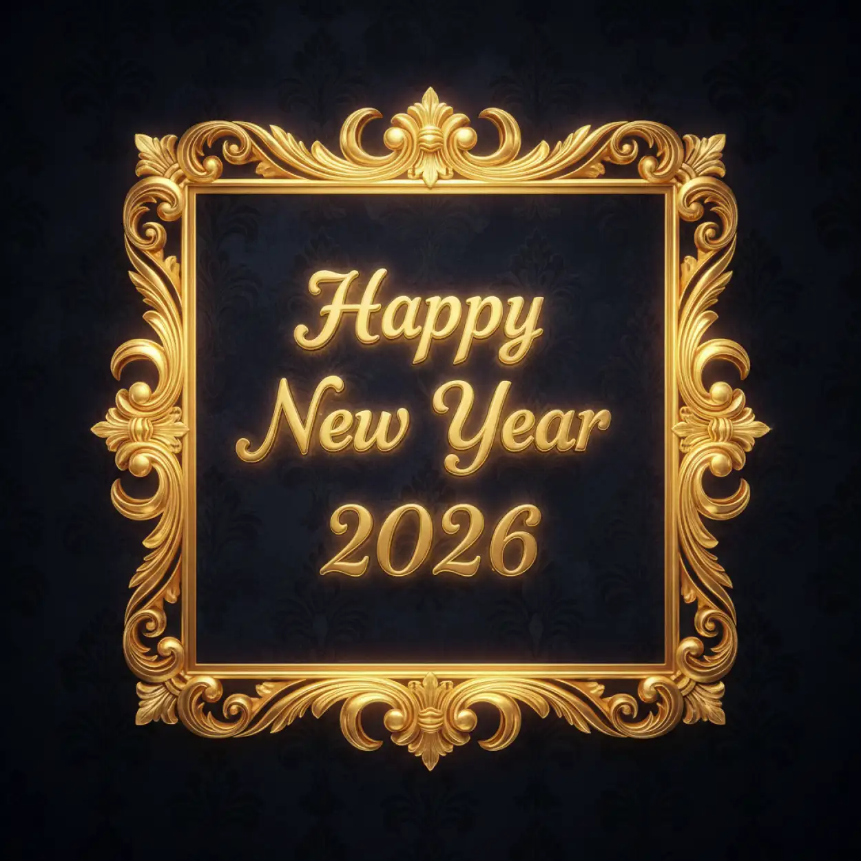 new year greeting card for social media 2026