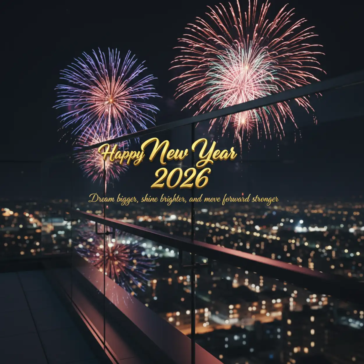 Free Download New Year Greeting Card With Beautiful Quote - High Quality New Year Greeting Card Background