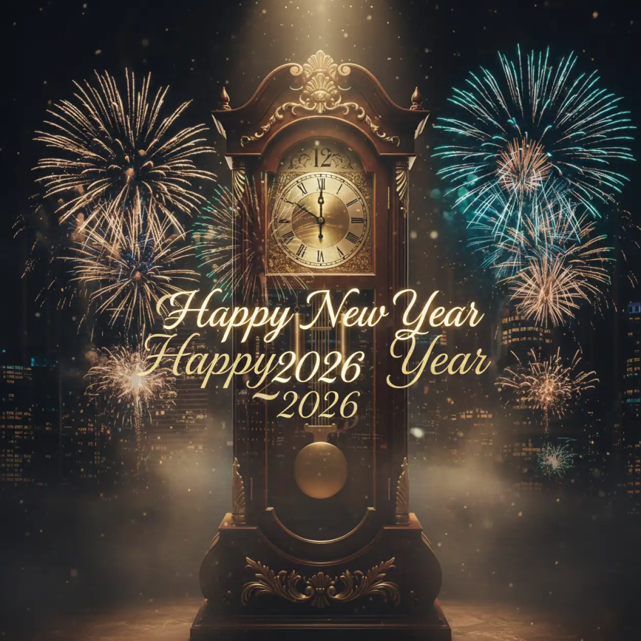 new year instagram post design background