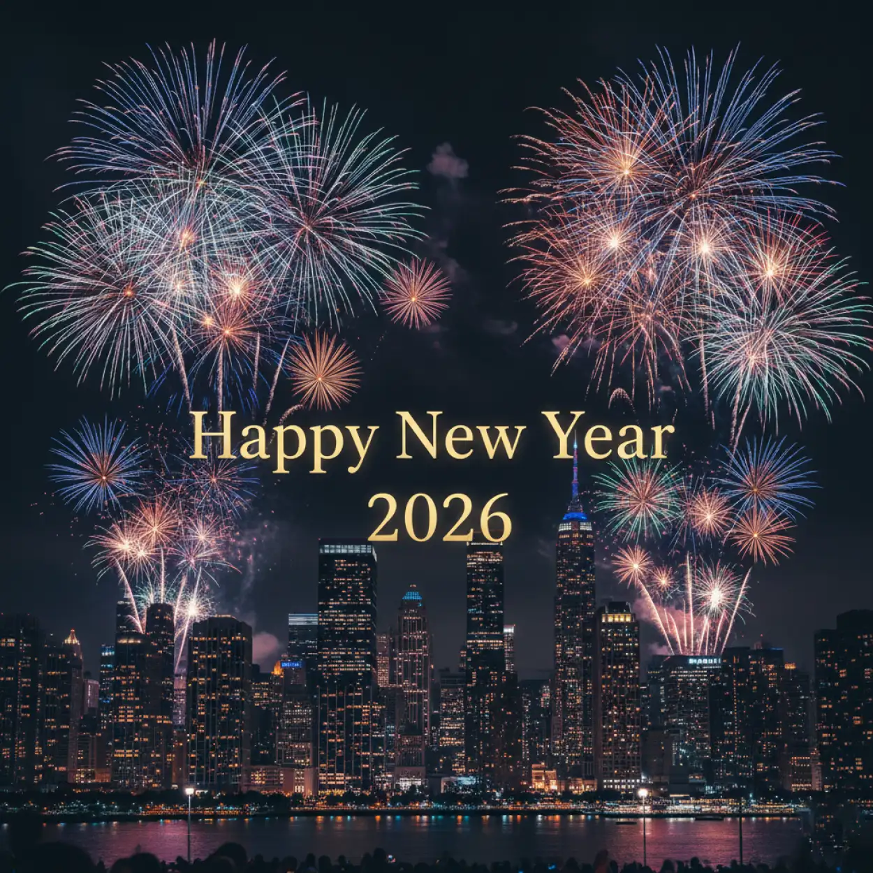 new year instagram post design for gym