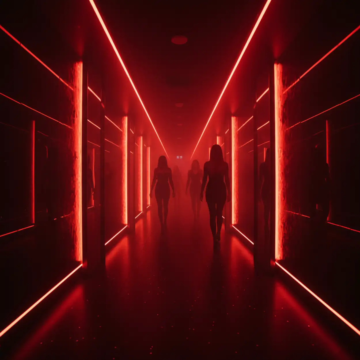 new year party background disco lights