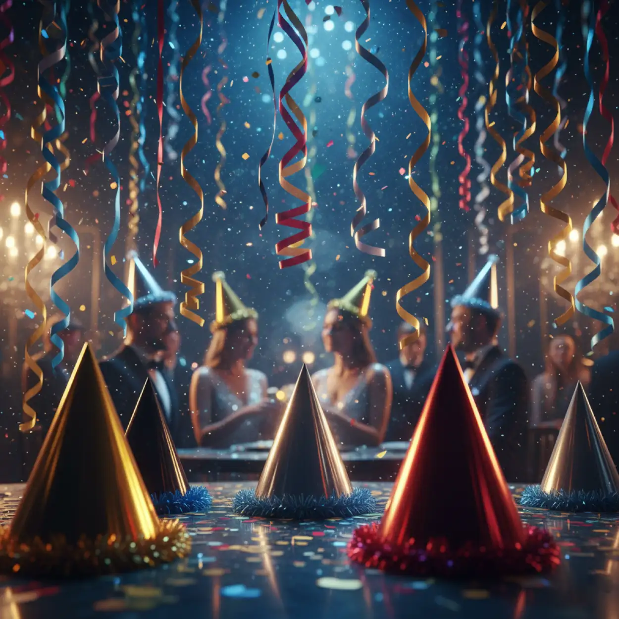 new year party background for youtube thumbnail