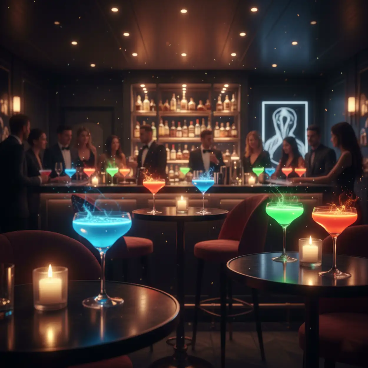 new year party background hd 4k resolution