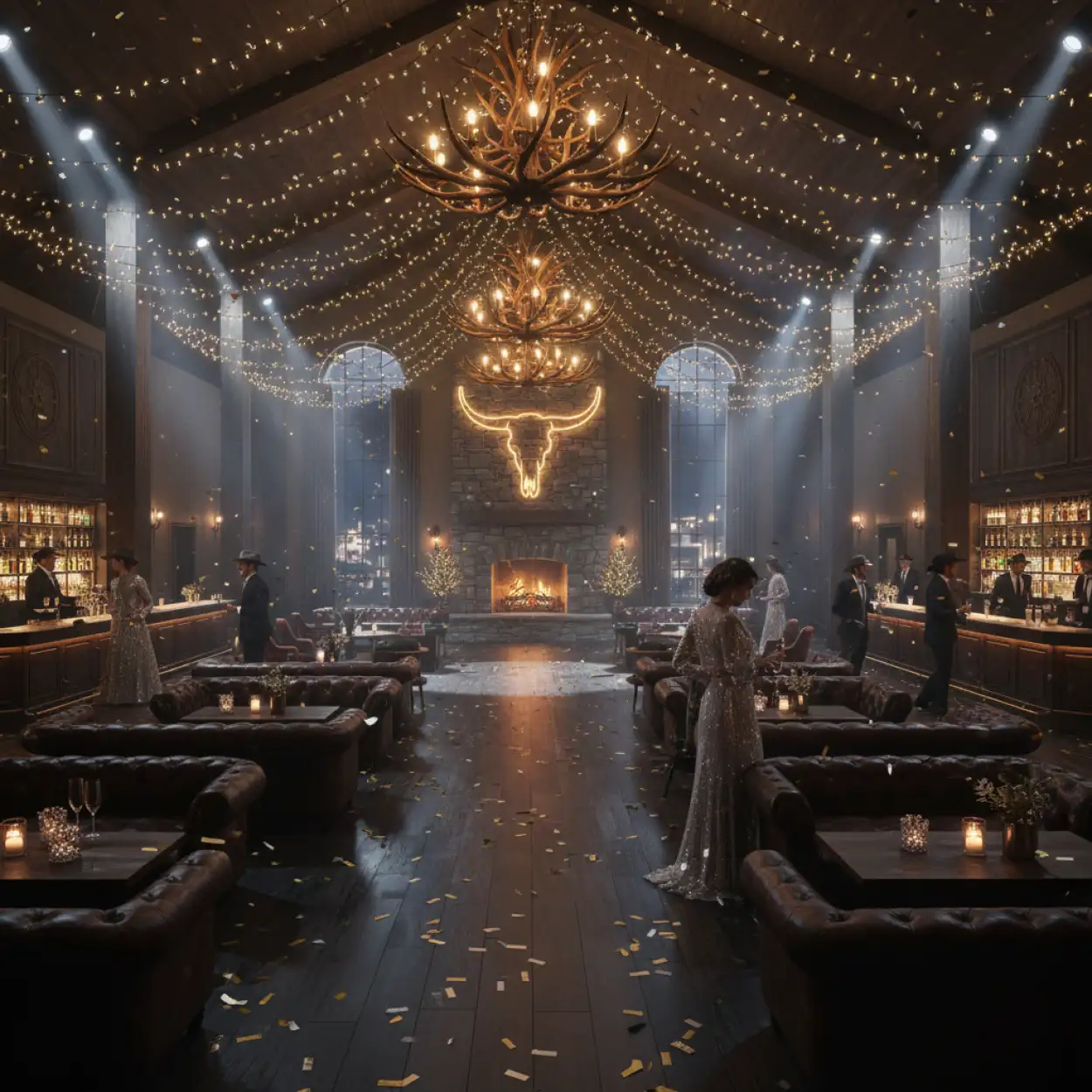 new year party background hd for banner design