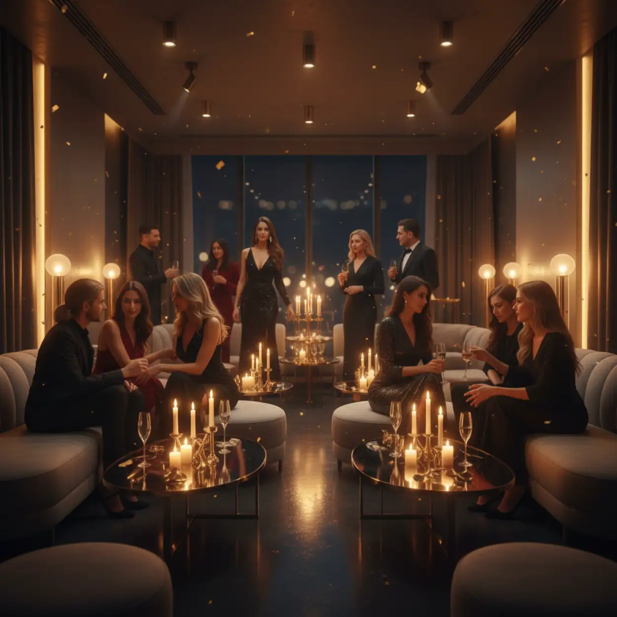 new year party background hd mobile wallpaper