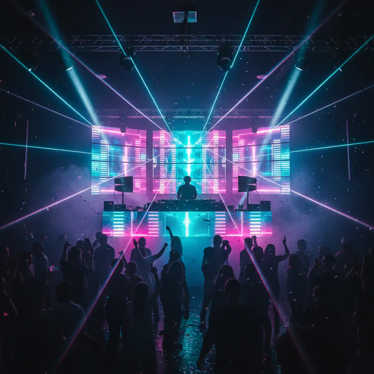 new year party background horizontal 16:9