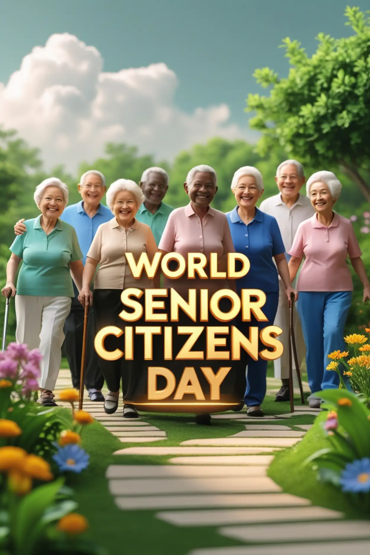 NGO Programs For World Senior Citizens Day - Royalty Free World Senior Citizens Day Image | Pngmagic Free Download NGO Programs For World Senior Citizens Day - High Quality World Senior Citizens Day Background
