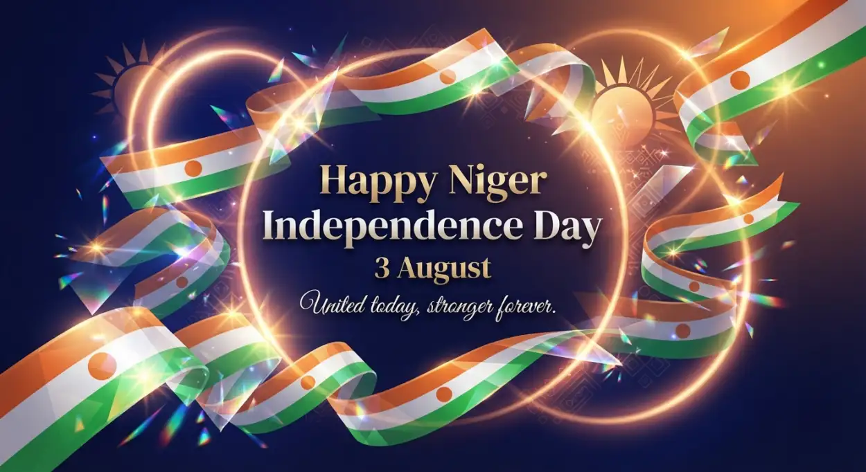 Free Download Niger Flag Background Independence Day Design - High Quality Niger Independence Day 2026 Background Image
