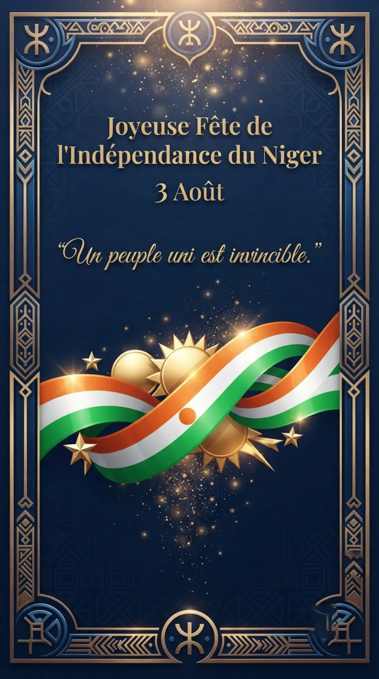 Free Download Niger Independence Day 2026 Banner Background - High Quality Niger Independence Day 2026 Background Image