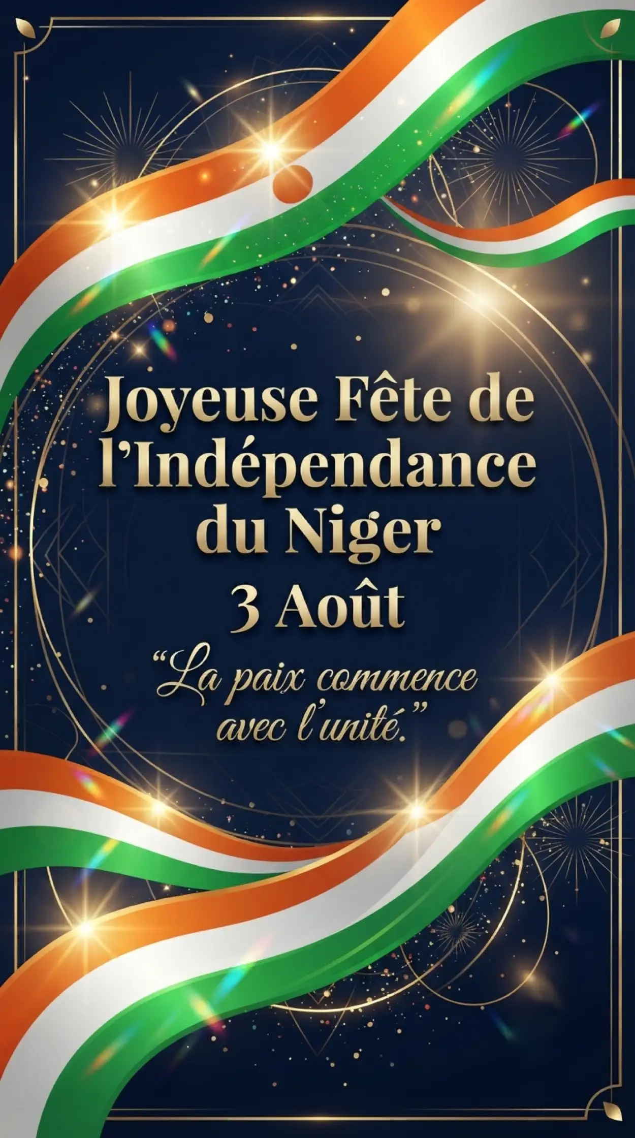 Free Download Niger Independence Day 2026 Social Media Post - High Quality Niger Independence Day 2026 Image