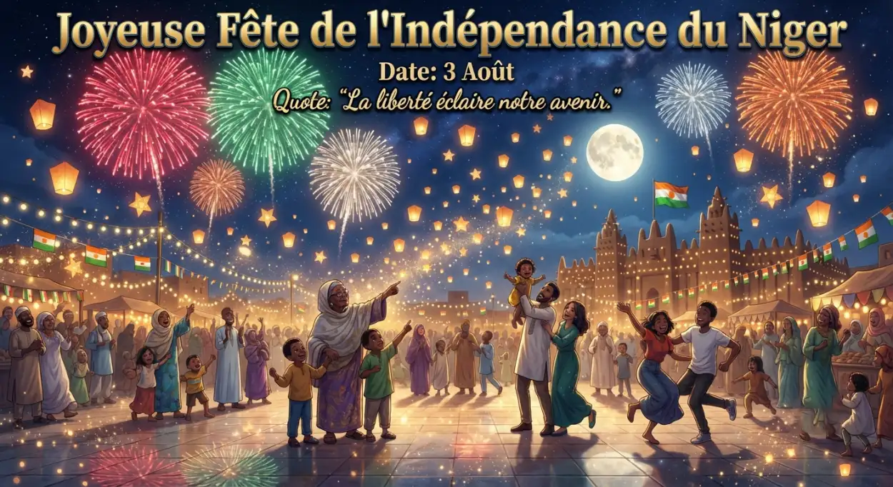 Free Download Niger Independence Day 2026 Wishes Images - High Quality Niger Independence Day 2026 Image