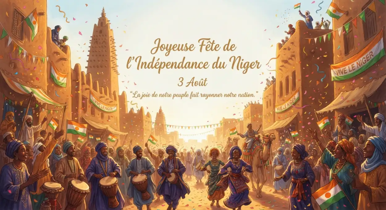 Free Download Niger Independence Day Celebration Images - High Quality Niger Independence Day 2026 Image