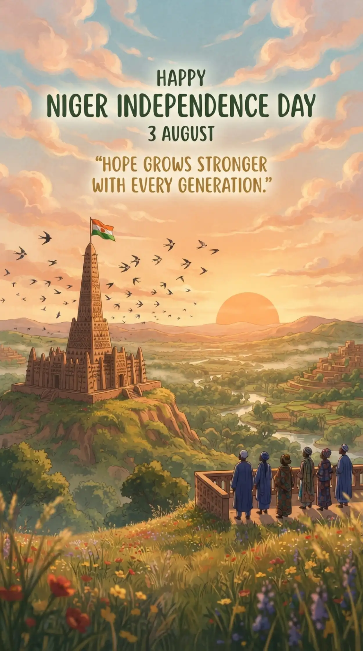 Free Download Niger Independence Day Facebook Post Ideas - High Quality Niger Independence Day 2026 Image