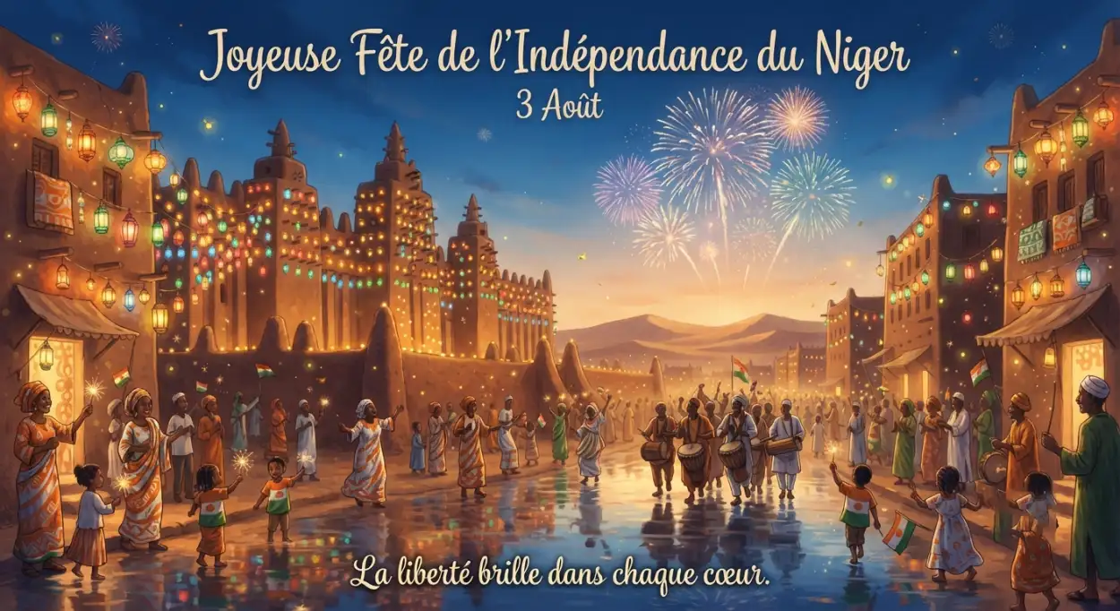 Free Download Niger Independence Day Linkedin Banner - High Quality Niger Independence Day 2026 Image