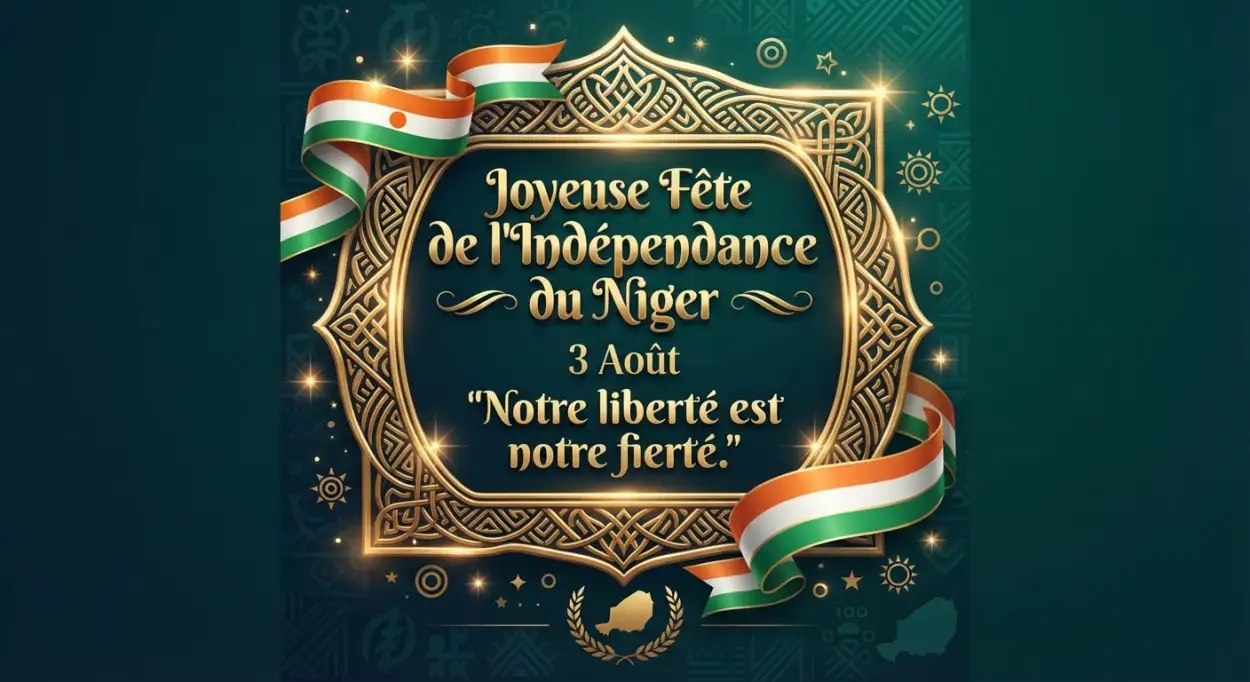 Free Download Niger Independence Day Message Images - High Quality Niger Independence Day 2026 Image