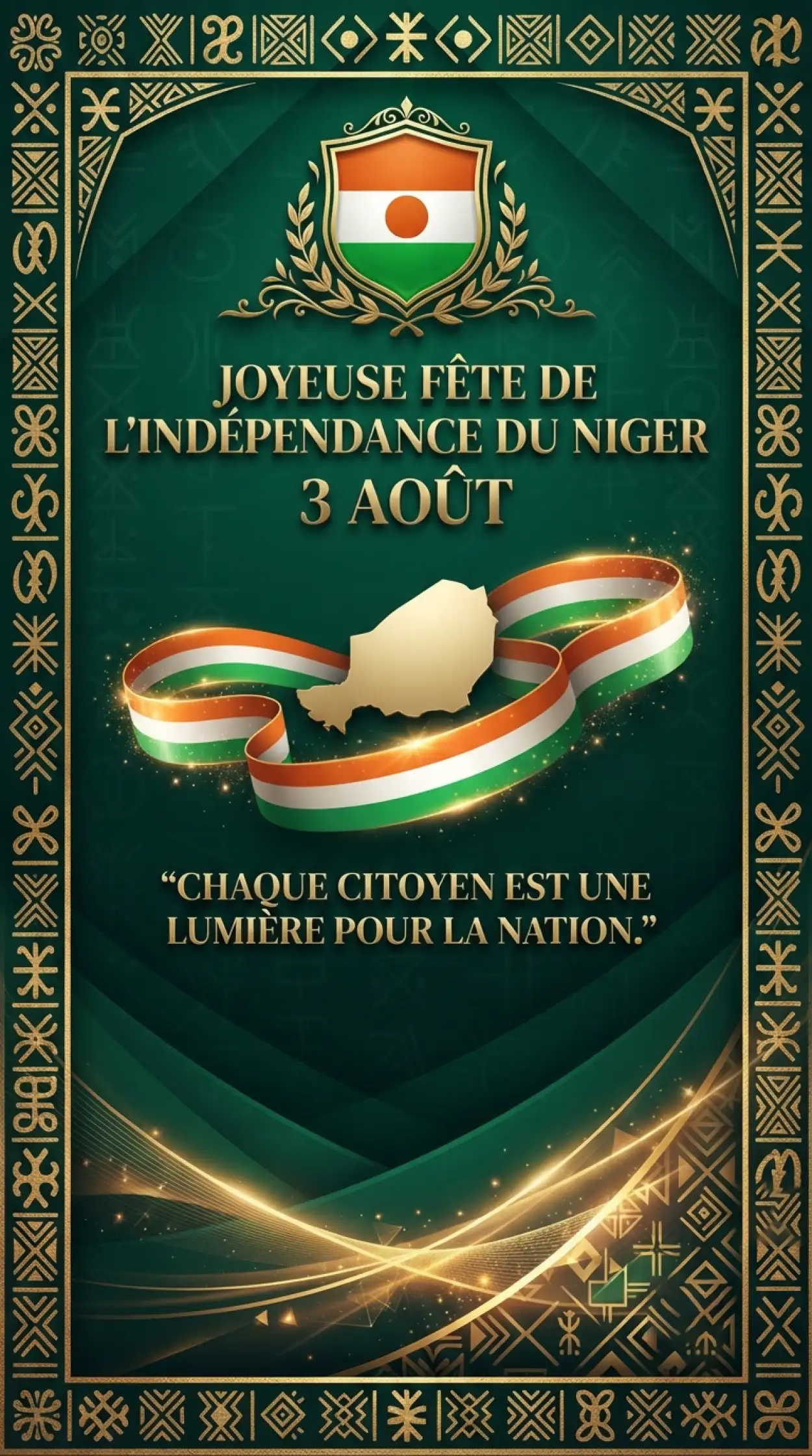Free Download Niger Independence Day Printable Poster - High Quality Niger Independence Day 2026 Image