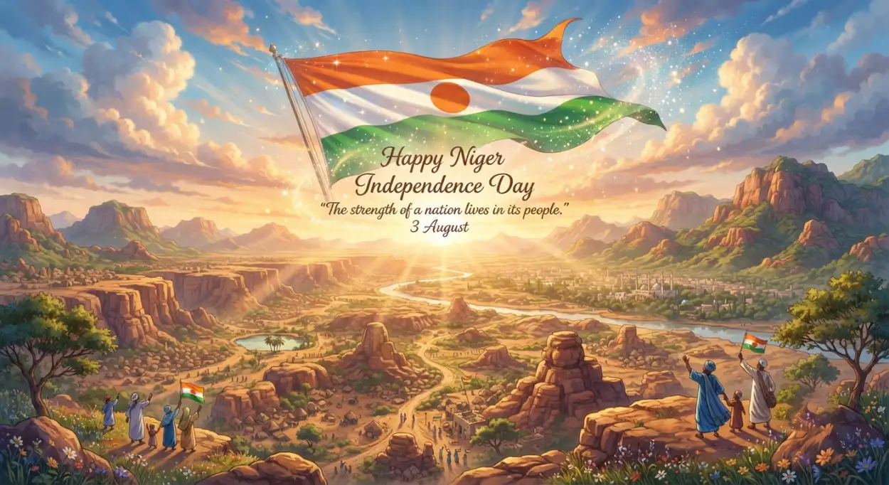 Free Download Niger Tricolor Independence Day Wallpaper - High Quality Niger Independence Day 2026 Image