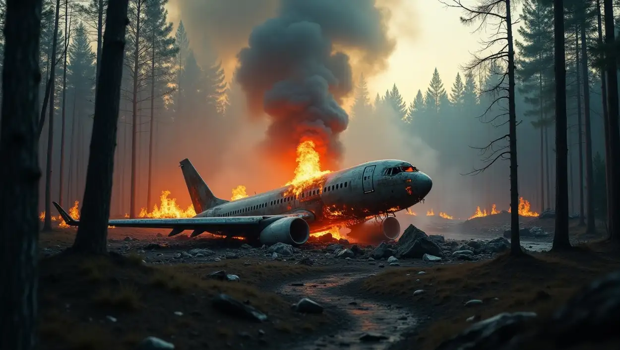 Night Time Plane Crash Scene Background - Royalty Free Plane Crash Background Image | Pngmagic Free Download Night Time Plane Crash Scene Background - High Quality Plane Crash Background Background