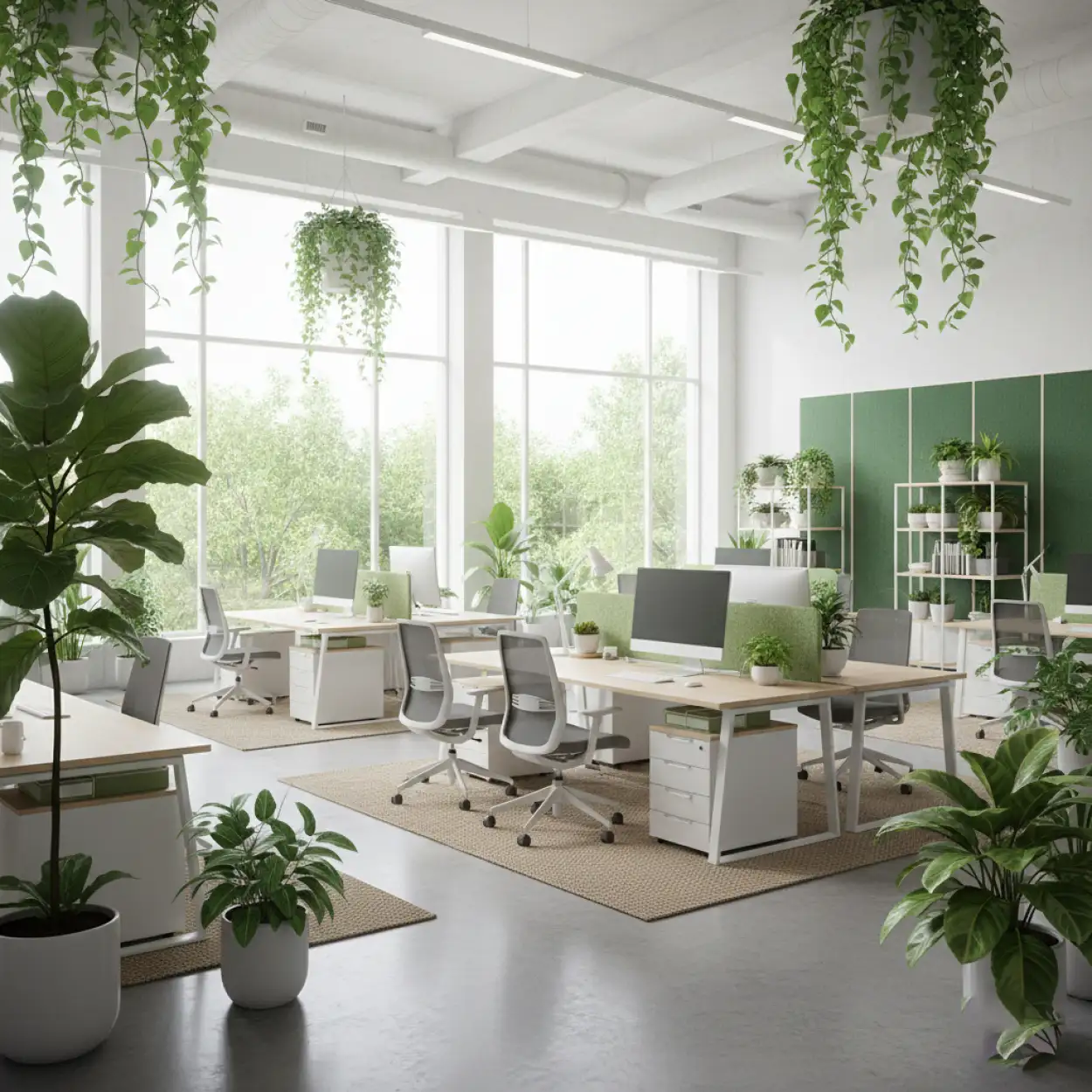 Office Interior Design Background With Plants - Royalty Free Office Interior Design Background Image | Pngmagic Free Download Office Interior Design Background With Plants - High Quality Office Interior Design Background Background