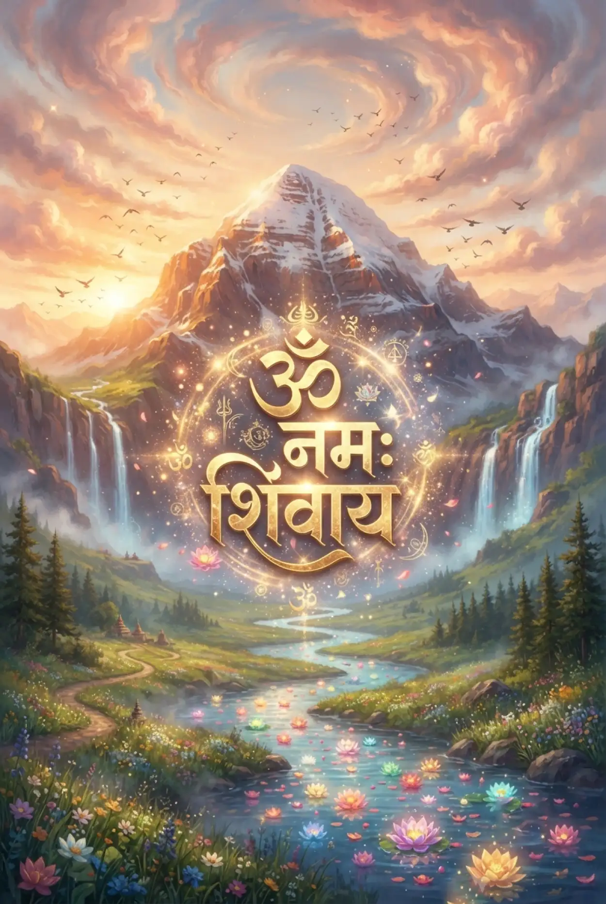 Free Download Om Namah Shivaya Artistic Wallpaper - High Quality Om Namah Shivaya Wallpaper Image