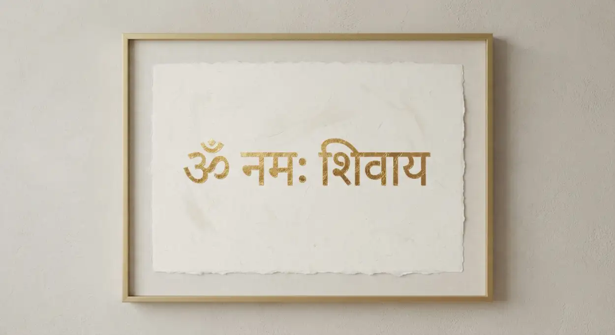 Free Download Om Namah Shivaya Minimalist Wallpaper - High Quality Om Namah Shivaya Wallpaper Image