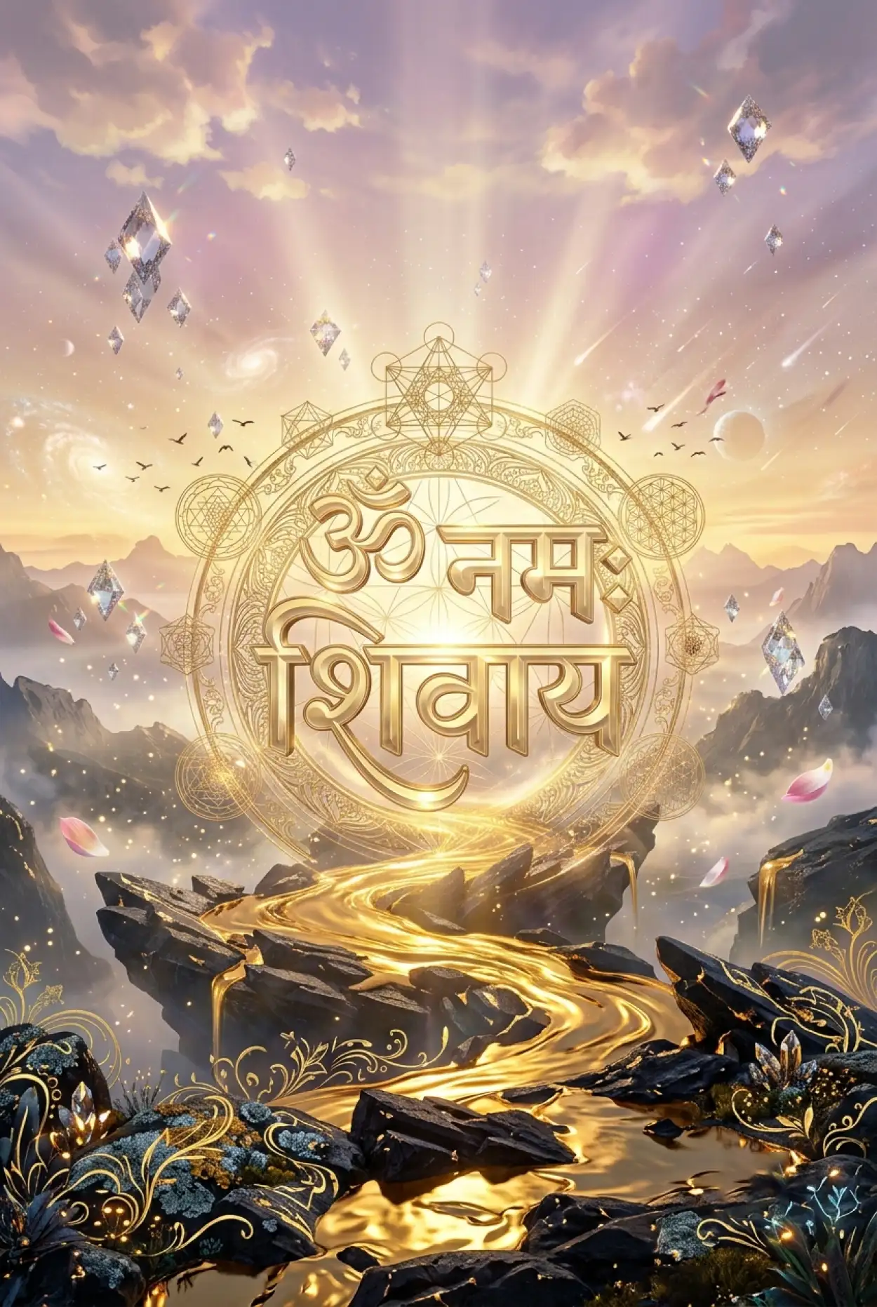 Free Download Om Namah Shivaya Positive Energy Wallpaper - High Quality Om Namah Shivaya Wallpaper Image