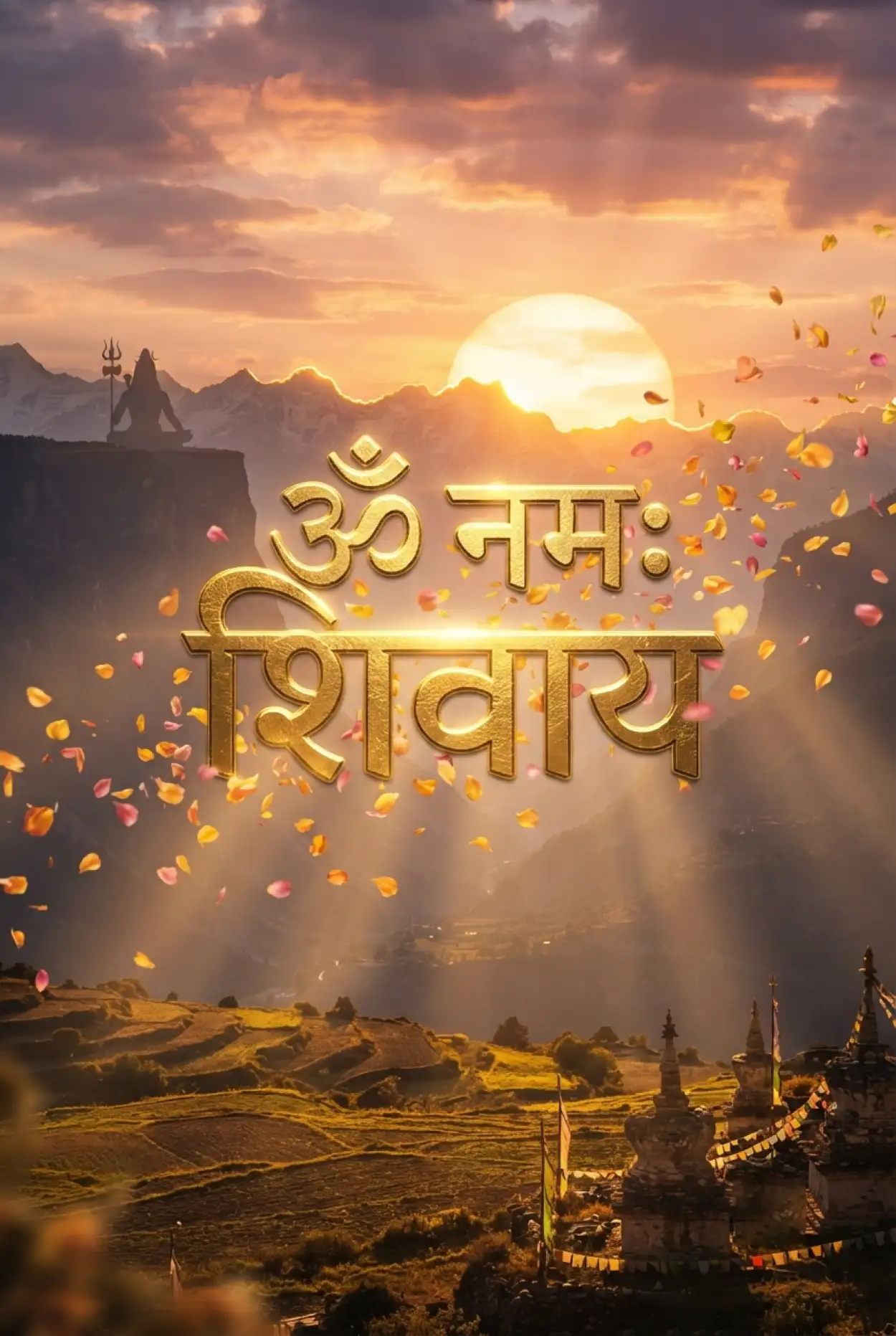 Free Download Om Namah Shivaya Sunrise Wallpaper - High Quality Om Namah Shivaya Wallpaper Image