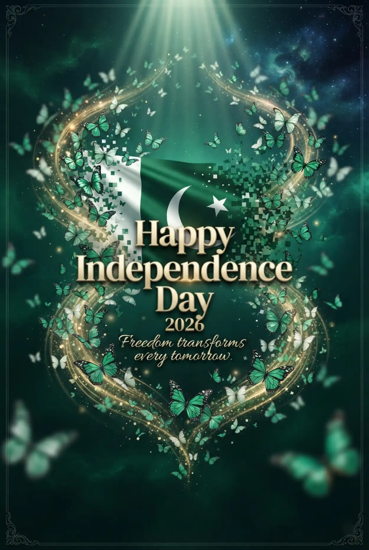 Free Download Pakistan Independence Day 2026 Flyer Design - High Quality Pakistan Independence Day 2026 Image