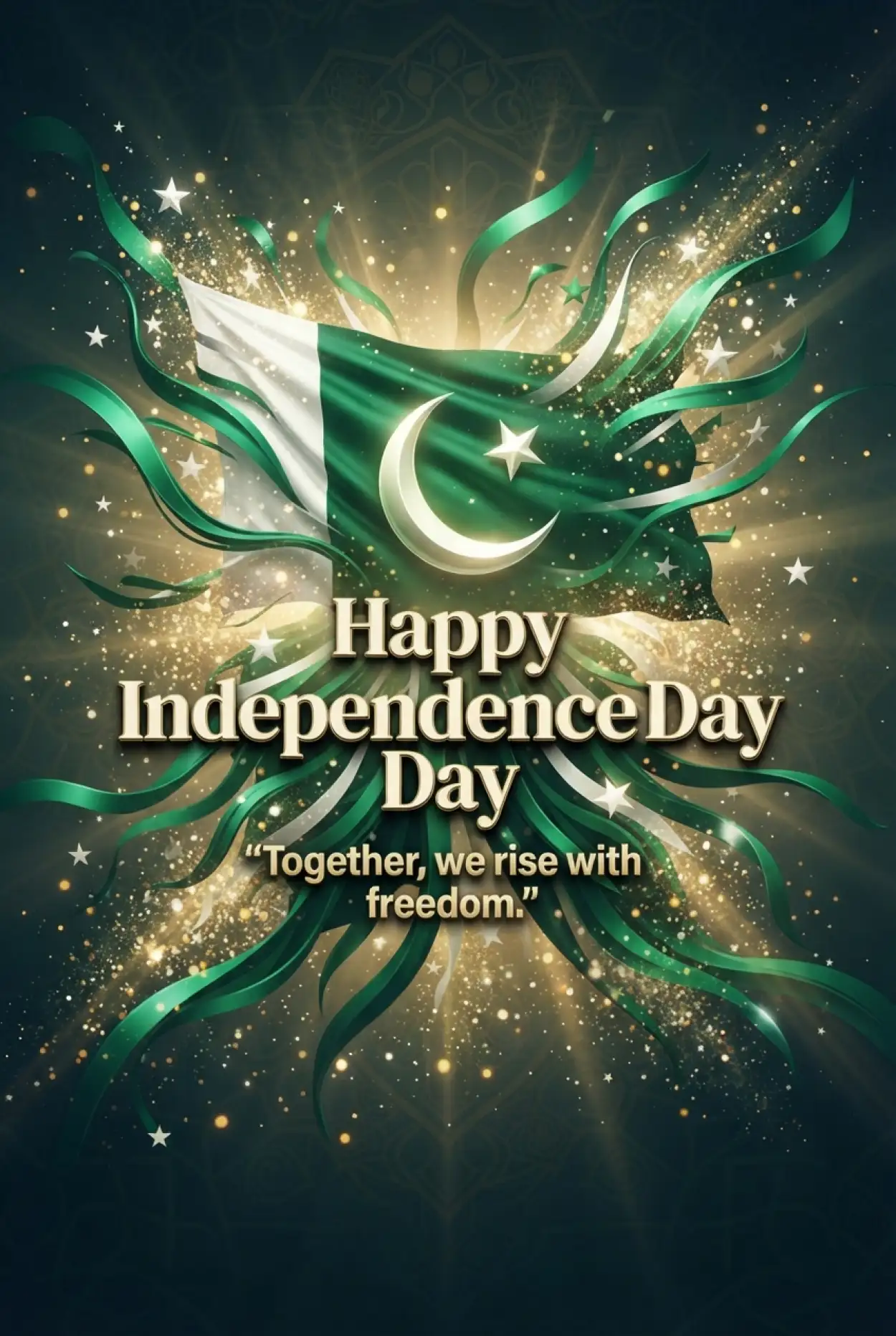 Free Download Pakistan Independence Day 2026 Islamic Design - High Quality Pakistan Independence Day 2026 Image