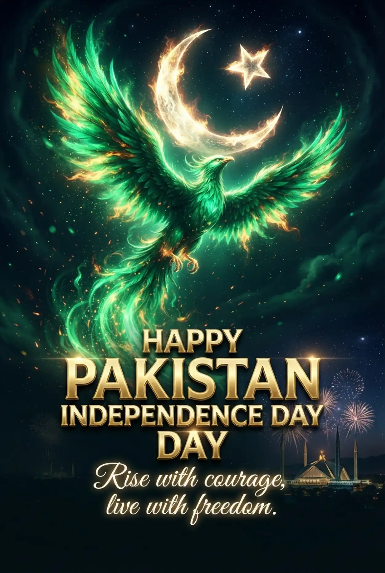 Free Download Pakistan Independence Day Poster For Instagram - High Quality Pakistan Independence Day 2026 Image