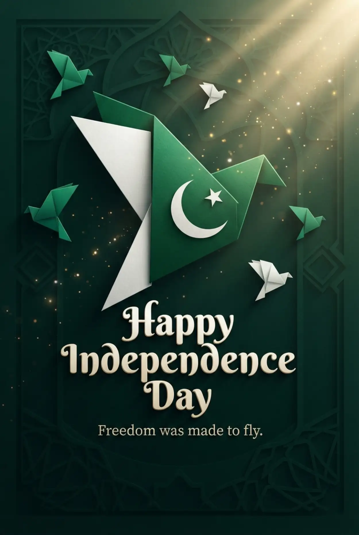 Free Download Pakistan Independence Day Premium Social Media Poster - High Quality Pakistan Independence Day 2026 Image