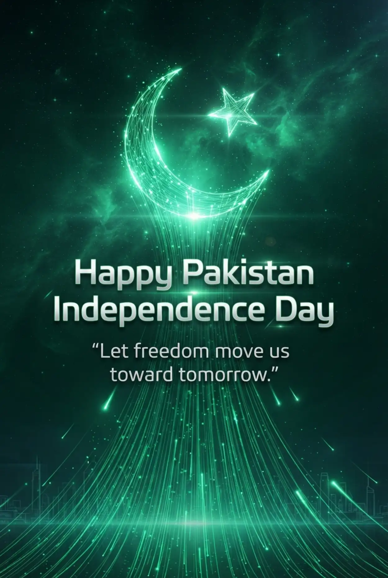 Free Download Pakistan Independence Day Wishes Facebook Post - High Quality Pakistan Independence Day 2026 Image