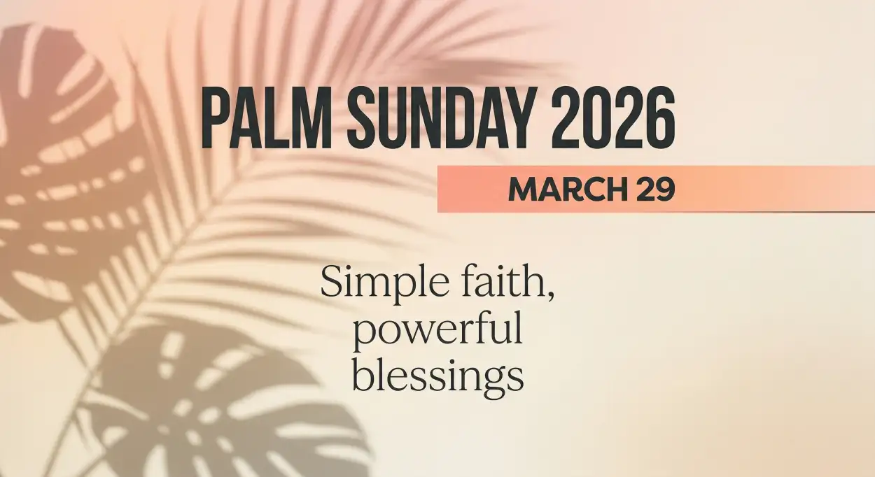 Free Download Palm Sunday 2026 Bible Reading Plan - High Quality Palm Sunday 2026 Image