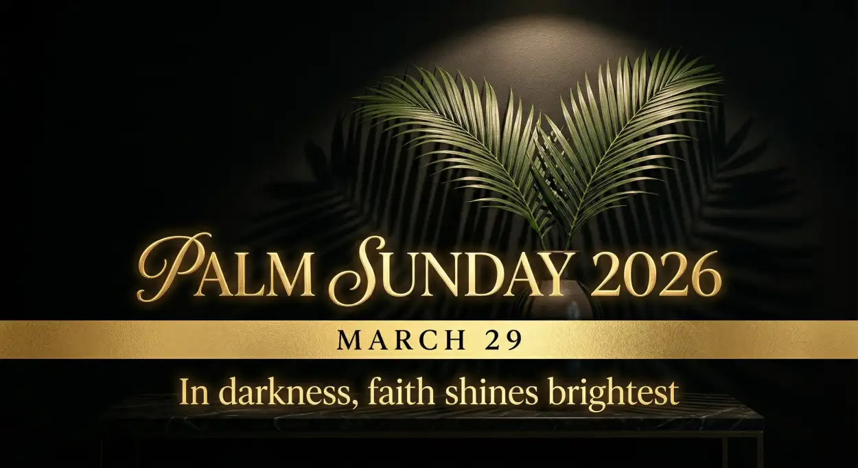 Free Download Palm Sunday 2026 Bible Verses List - High Quality Palm Sunday 2026 Image