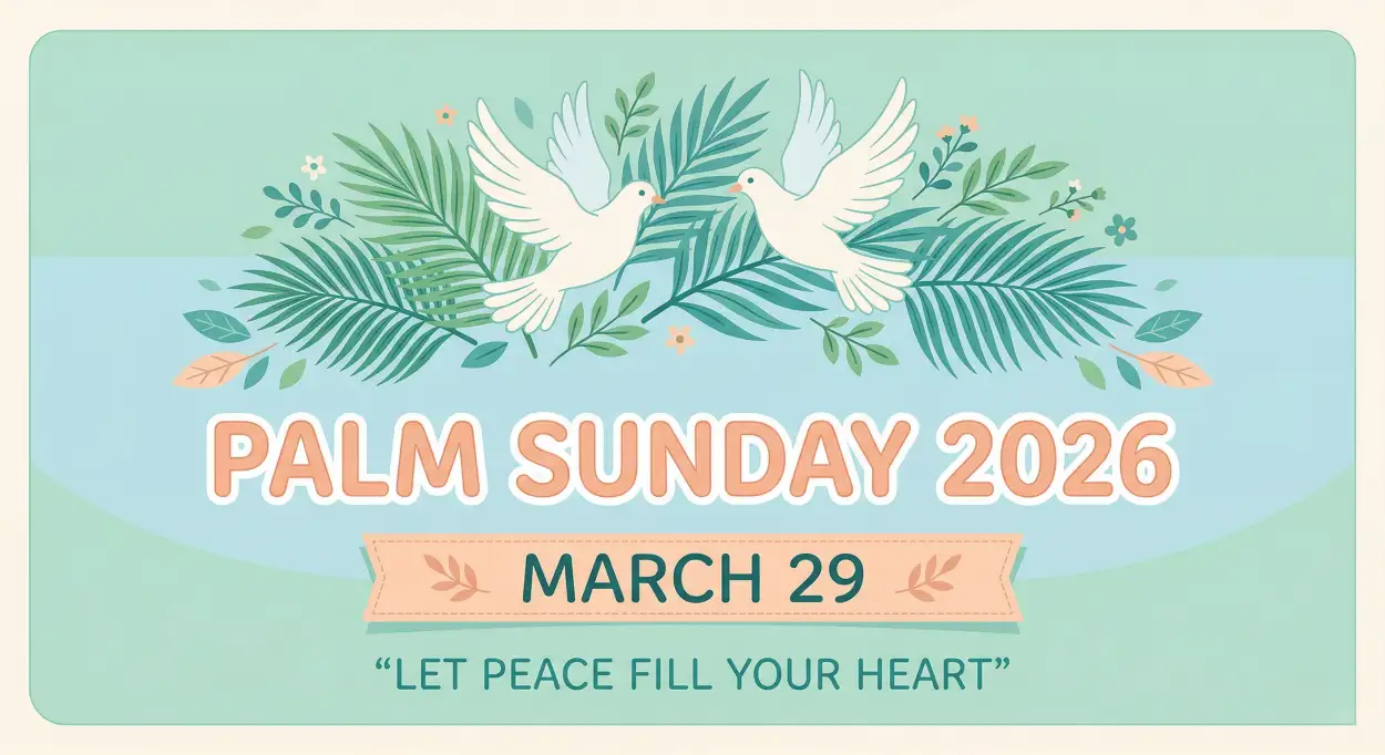 Free Download Palm Sunday 2026 Craft Ideas For Kids - High Quality Palm Sunday 2026 Image