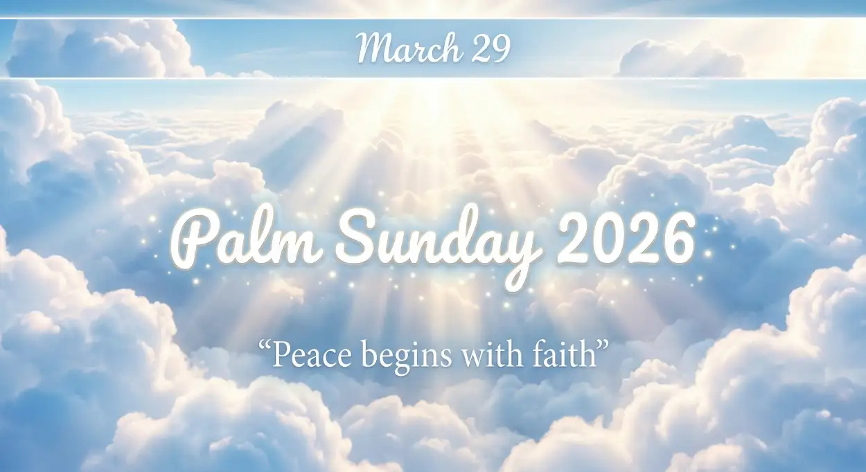 Free Download Palm Sunday 2026 Facebook Post Ideas - High Quality Palm Sunday 2026 Image