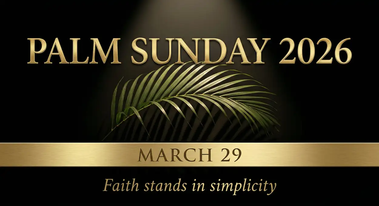 Free Download Palm Sunday 2026 Faith Messages - High Quality Palm Sunday 2026 Image