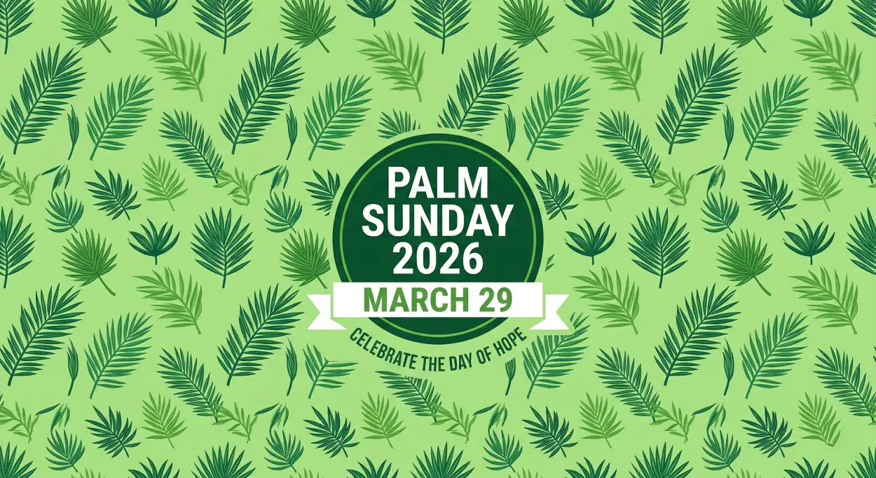 Free Download Palm Sunday 2026 Graphic Design Inspiration - High Quality Palm Sunday 2026 Image