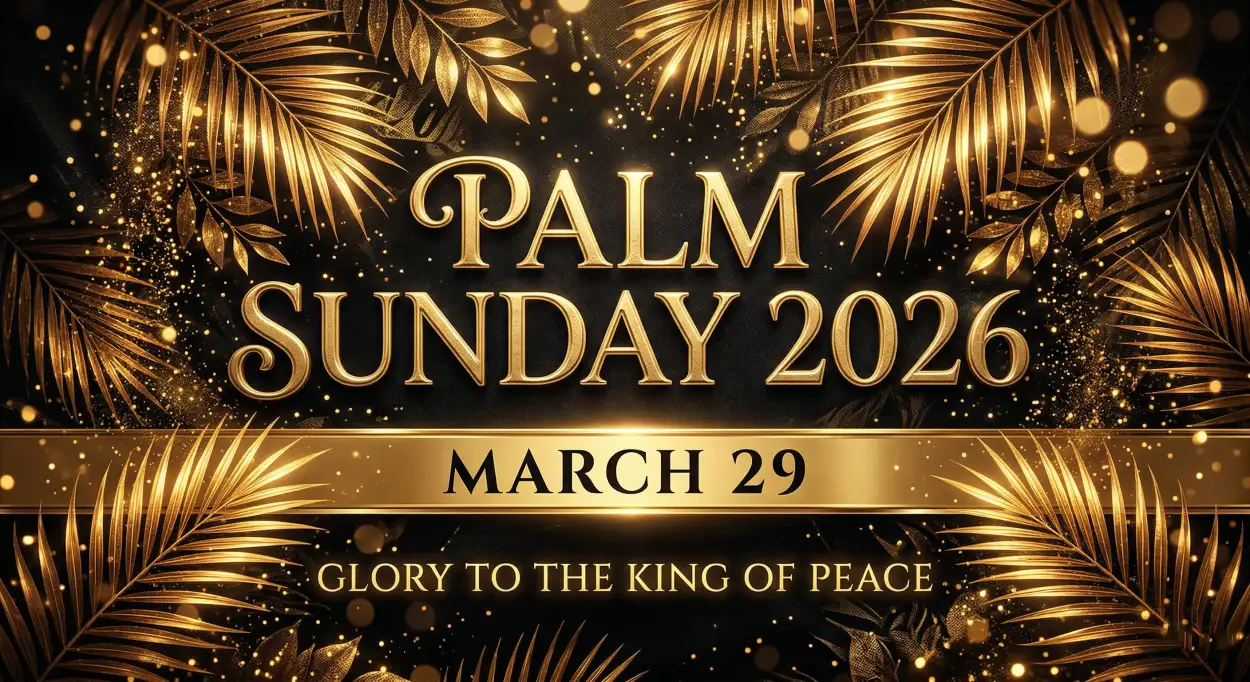 Free Download Palm Sunday 2026 Importance For Christians - High Quality Palm Sunday 2026 Image