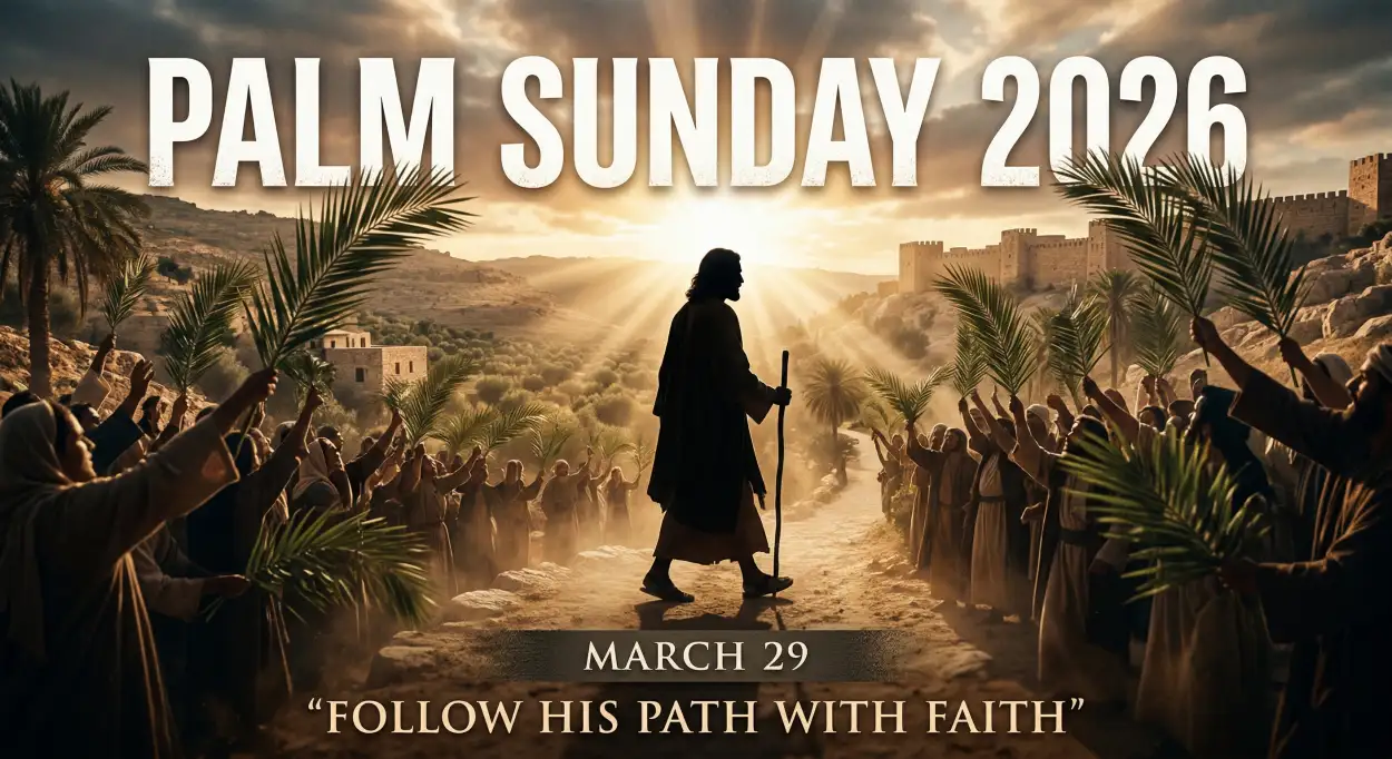 Free Download Palm Sunday 2026 Social Media Captions - High Quality Palm Sunday 2026 Image
