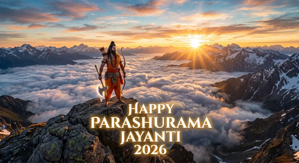 Free Download Parashurama Jayanti 2026 Festival Wishes Images For Whatsapp - High Quality Happy Parashurama Jayanti Wishes 2026 Image