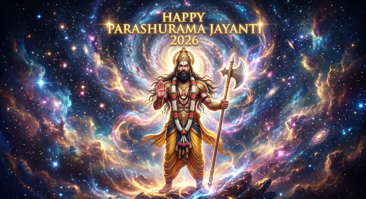 Free Download Parashurama Jayanti Bhakti Wishes 2026 - High Quality Happy Parashurama Jayanti Wishes 2026 Image