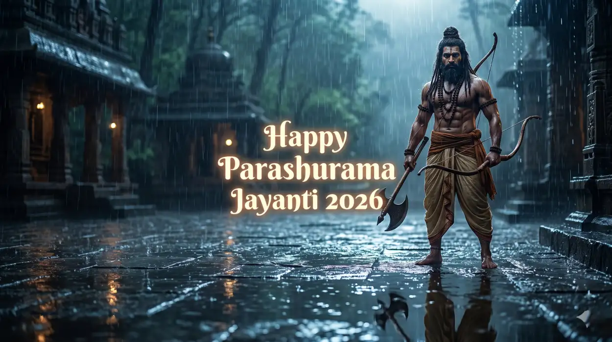 Free Download Parashurama Jayanti Puja Wishes 2026 - High Quality Happy Parashurama Jayanti Wishes 2026 Image