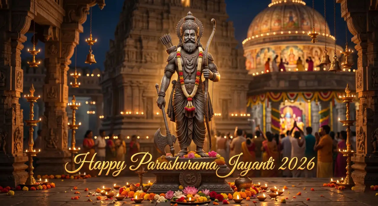 Free Download Parashurama Jayanti Wishes For Friends 2026 - High Quality Happy Parashurama Jayanti Wishes 2026 Image