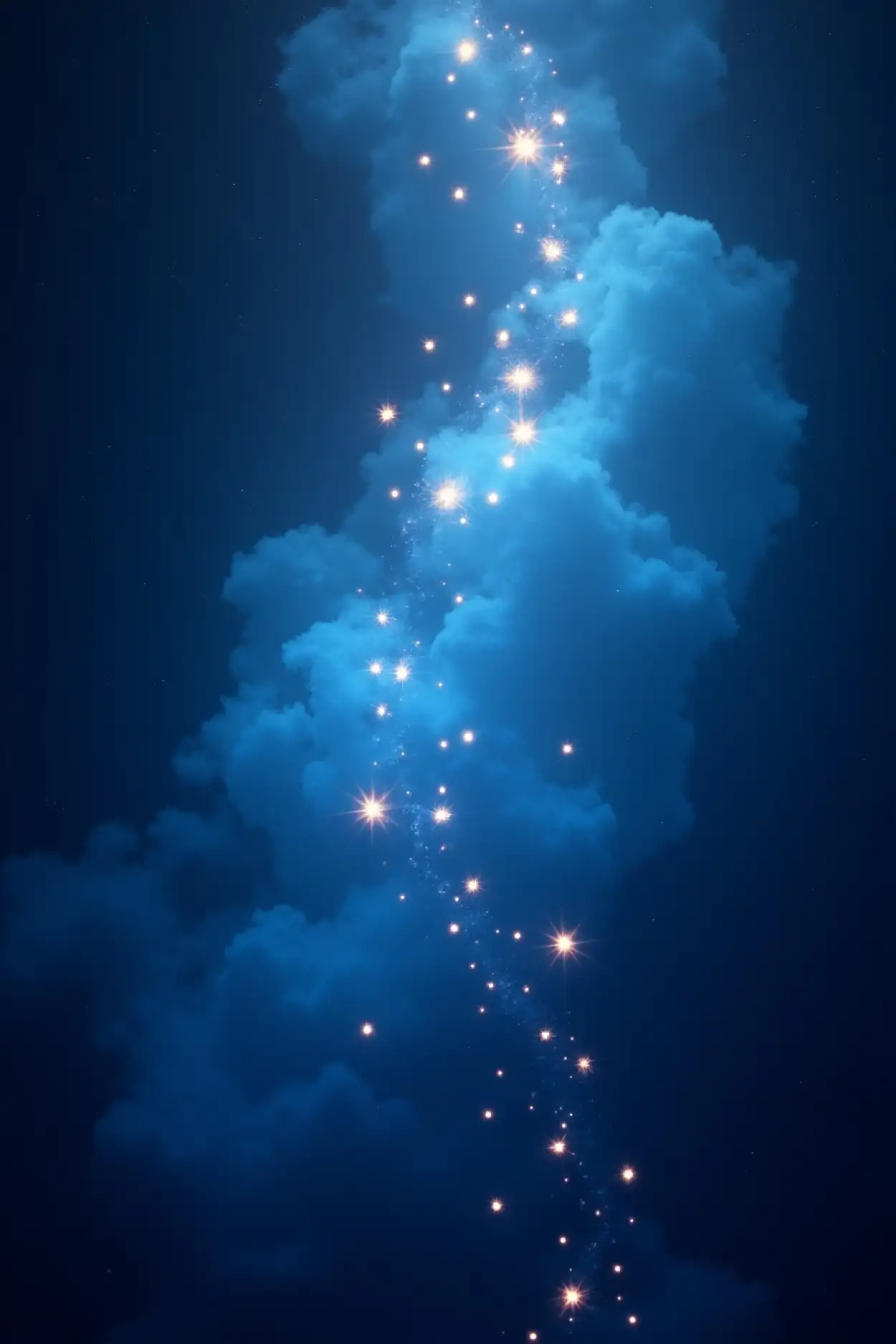 pastel sparkle background for social media