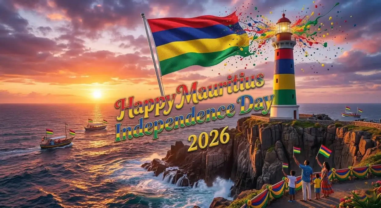 Free Download Patriotic Designs For Mauritius Independence Day 2026 - High Quality Happy Mauritius Independence Day 2026 Image