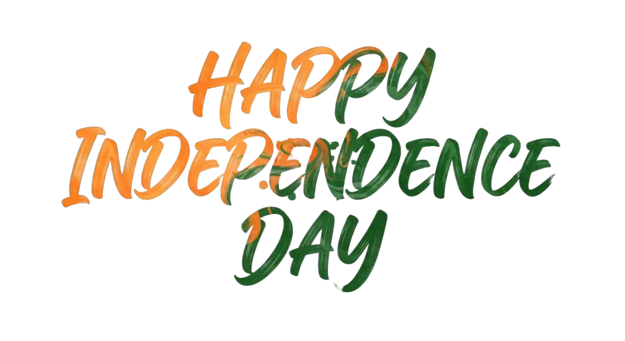 Free Download Patriotic Greeting Png Independence Day 2 - High Quality Happy Independence Day Png 2026 Transparent PNG