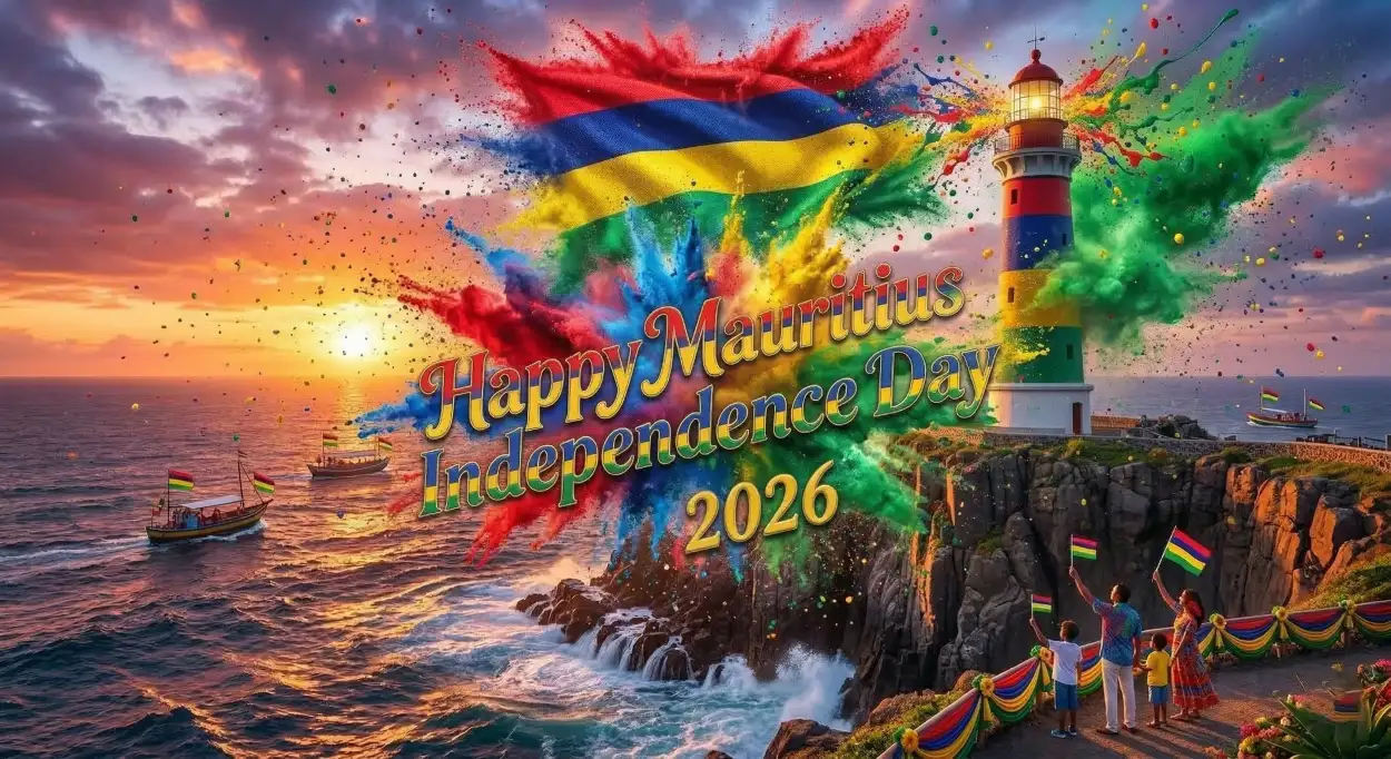Free Download Patriotic Messages For Mauritius Independence Day 2026 - High Quality Happy Mauritius Independence Day 2026 Image